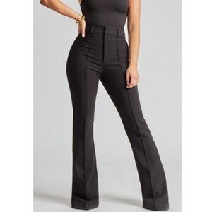 NWT boa Wide Leg Suit Trousers Women’s Size X-Small In Black